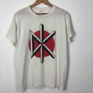 Vintage 80s Dead Kennedys DK Punk Tee Single Stitch Paper thin 50/50 Screen Star